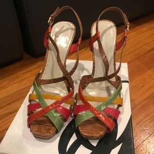 NEW with Box Nine West - Strappy Heels